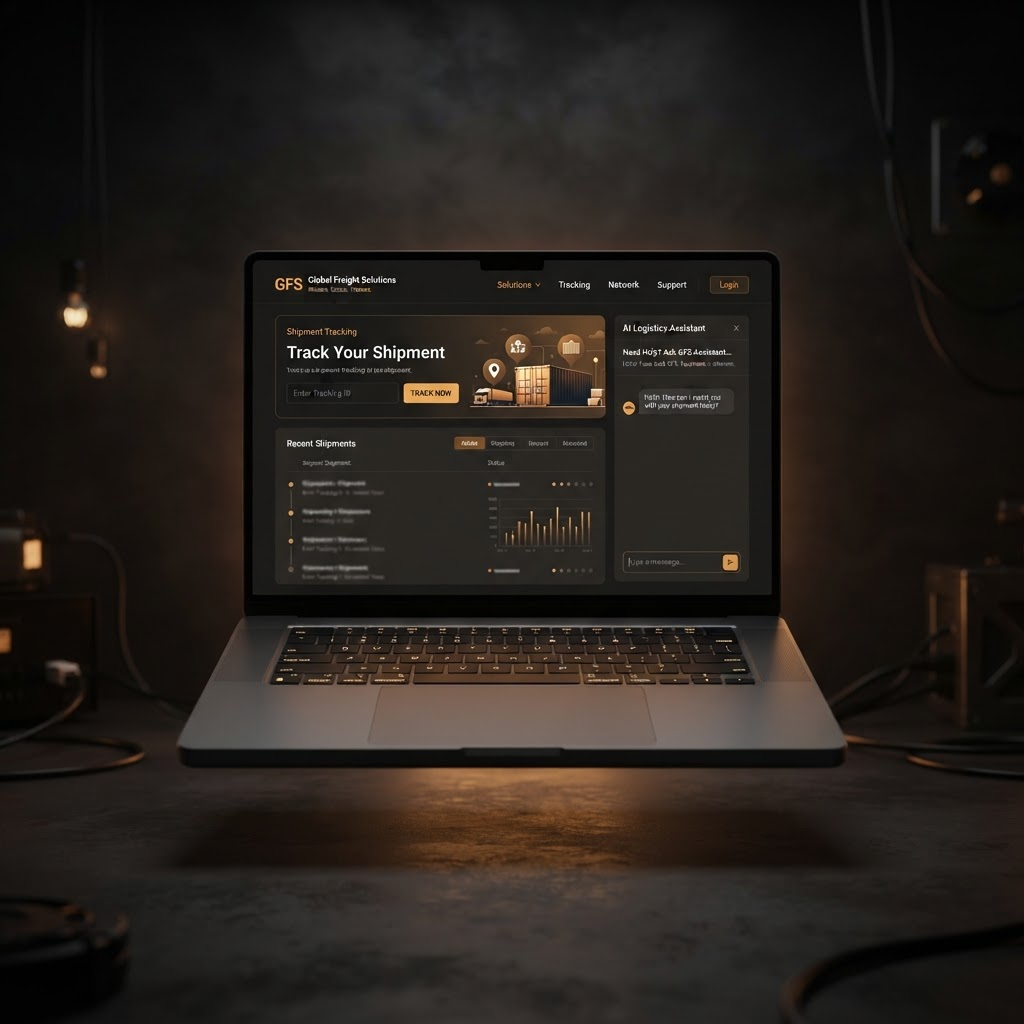 Meridian Freight — concept project preview